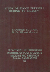 Image of Study Of Blood Pressure During Pregnancy