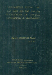 Image of Comparative Studies On Ifat Elisa And Dat For The Serodiagnosis Of Visceral Leishmaniasis In Bangladesh