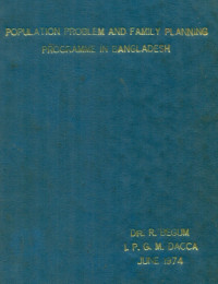 Image of Population Problem And Family Planning Programme In Bangladesh