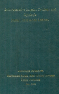 Image of Intra-operative Imprint Cytology And Cytologic Pattern Of Ovarian Lesions