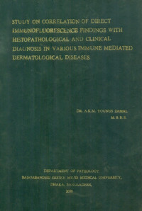 Image of Study On Correlation Of Direct Immunofluorescence Findings With Hiptopathological And Clinical Diagnosis In Various Immune Mediated Dermatological Diseases