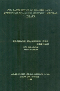 Image of Characteristics Of Scabies Cases Attending Combined Military Hospital Dhaka