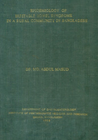 Image of Epidemiology Of Irritable Bowel Syndrome In A Rural Community In Bangladesh