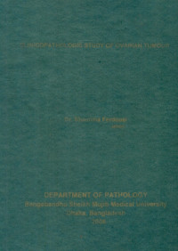 Image of Clinicopathologic Study Of Ovarian Tumour