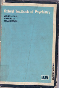 Image of Oxford Textbook of Psychiatry