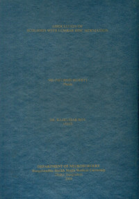 Image of Association Of Scoliosis With Lumbar Disc Herniation