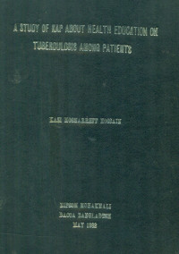 Image of A Study Of KAP About Health Education On Tuberculosis Among Patients