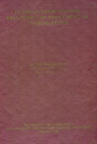 Image of Clinical Presentation Diagnosis And Treatment Of Typhoid Fever
