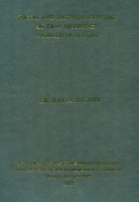 Image of Foetal And Maternal Outcome Of Twin Pregnancy- A Study Of 50 Cases