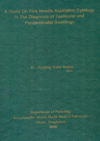 Image of A Study On Fine Needle Aspiration Cytology In The Diagnosis Of Testicular And Paratesticular Swellings