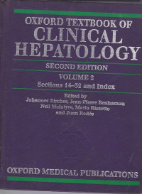 Image of Oxford textbook of clinical hepatology.