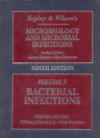 Image of Topley & Wilson's Microbiology And Microbial Infections  (Bacterial Infections)