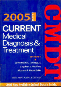 Image of CURRENT Medical Diagnosis & Treatment
