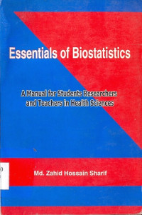 Image of Essentials of Biostatistics A Manual for students Researchers and Teachers in Health Sciences