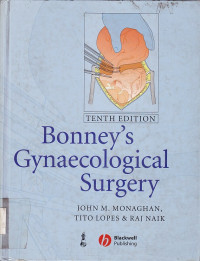 Image of Bonney,s Gynaecological Surgery