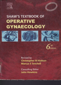Image of Shaw,s Textbook of Operative Gynaecology