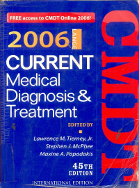 Image of CURRENT Medical Diagnosis & Treatment
