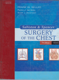 Image of Sabston & Spencer Surgery of The Chest