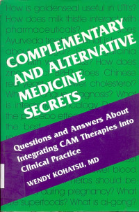 Image of Complimentary And Alternative Medicine Secrets