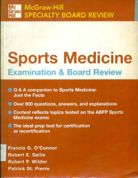 Image of Sports Medicine Examination & Board Review