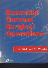 Image of Essential General Surgical Operations