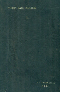 Image of Thirty Case Records