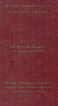 Image of Relation Of Serum Ferritin With Telogen Effluvium In Women