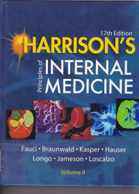 Image of Harrison's principles of internal medicine editors, Anthony S. Fauci ... [et al.].