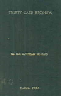 Image of Thirty Case Records