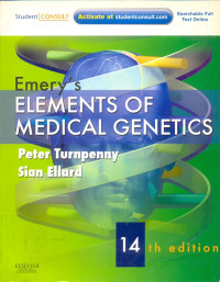 Image of Emery's Elements Of Medical Genetics