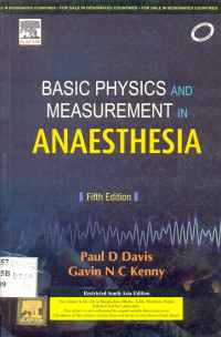 Image of Basic physics and measurement in ANAESTHESIA