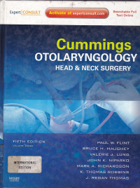Image of Cummings otolaryngology head & neck surgery