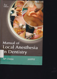 Image of Manual of local anaesthesia in dentistry