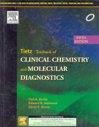 Image of Tietz Textbook of CLINICAL CHEMISTRY and MOLECULAR DIAGNOSTICS