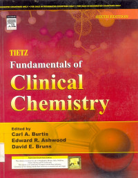 Image of TIETZ Fundamentals of Clinical Chemistry