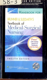 Image of Handbook for Brunner & Suddarth's Textbook of Medical-Surgical Nursing