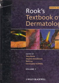 Image of Rook's textbook of dermatology.
