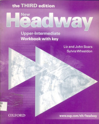 Image of New Headway Upper-Intermediate Workbook with key