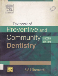 Image of Textbook of Preventive and Community Dentistry