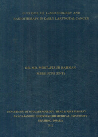 Image of Outcome Of Laser Surgery And Radiotherapy In Early Laryngeal Cancer