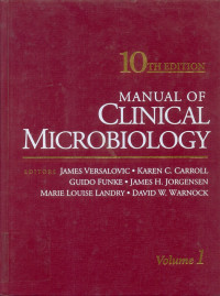 Image of MANUAL OF CLINICAL MICROBIOLOGY