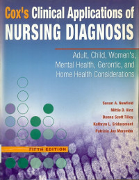 Image of Cox,s Clinical Applications of Nursing Diagnosis