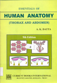 Image of ESSENTIALS OF HUMAN ANATOMY (THORAX AND ABDOMEN)