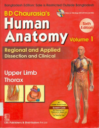 Image of B D Chaurasia's Human Anatomy (Upper Limb Thorax)