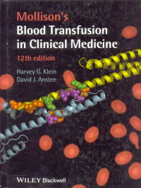 Image of Mollison's Blood Transfusion in Clinical Medicine