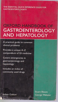 Image of Oxford Handbook of Gastroenterology and Hepatology