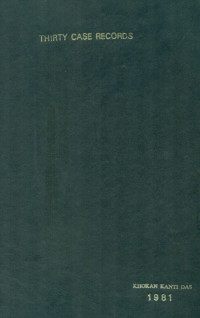 Image of Thirty Case Records