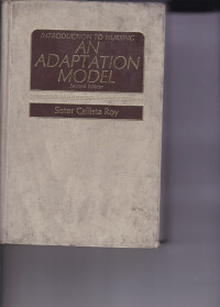 Image of Introduction To Nursing An Adaptation Model.