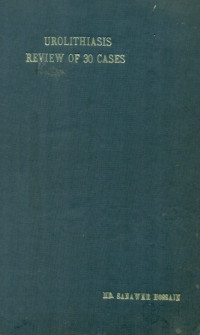 Image of Urolithiasis review of 30 cases