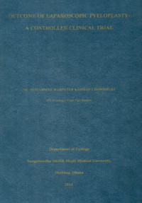 Image of Outcome Of  Laparoscopic  Pyeloplasty- A  Controlled  Clinical  Trial